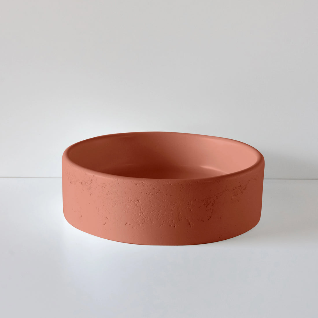 Sticks & Stone Concrete Round Textured Basin