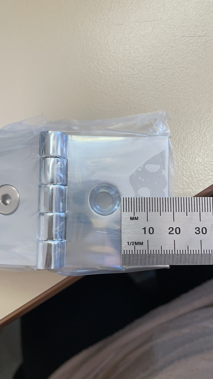 Shower Screen Bracket - Glass to Wall - Adjustable