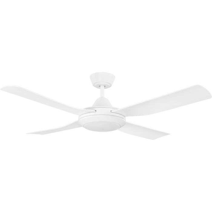 Ceiling Fan with Light BONDI 22 UV Resistant Milky