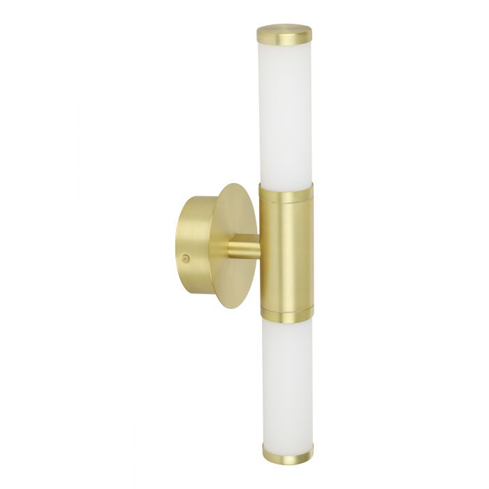 Wall Light PALMERA1 24 Steel Brass-Matt