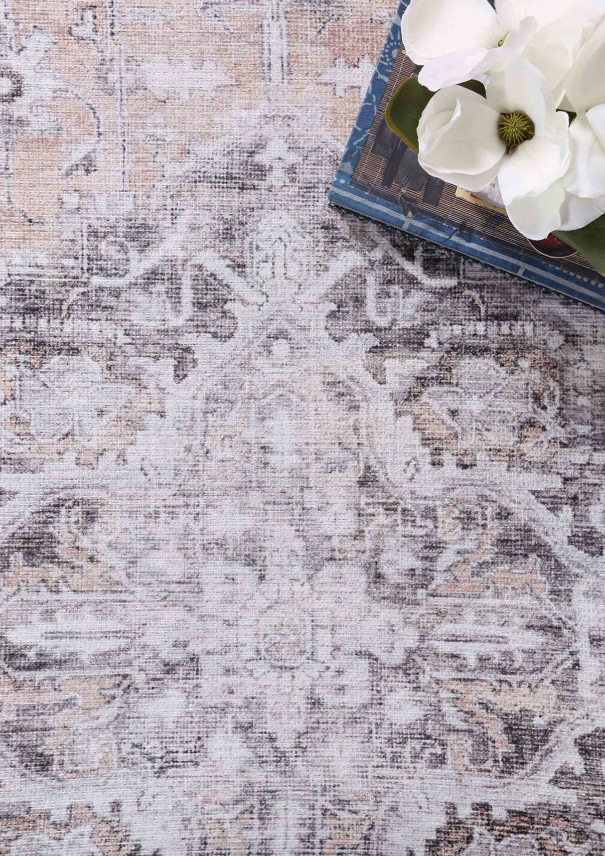 Crowne Waterproof Washed Oriental Rug