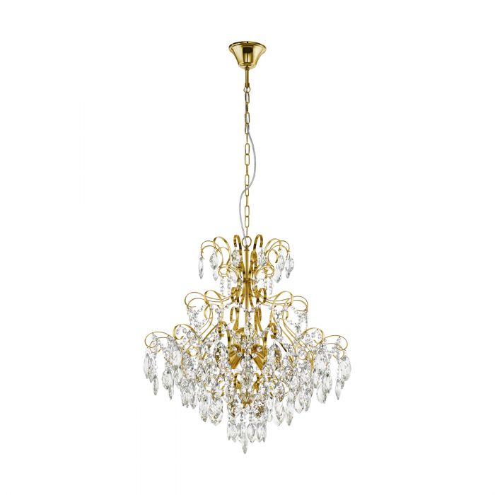 Pendant Light FENOULLET1 05 Steel Brass