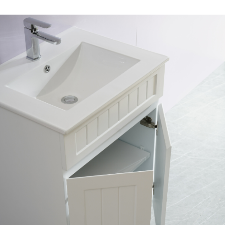 ACACIA SHAKER PVC Floor Vanity 600
