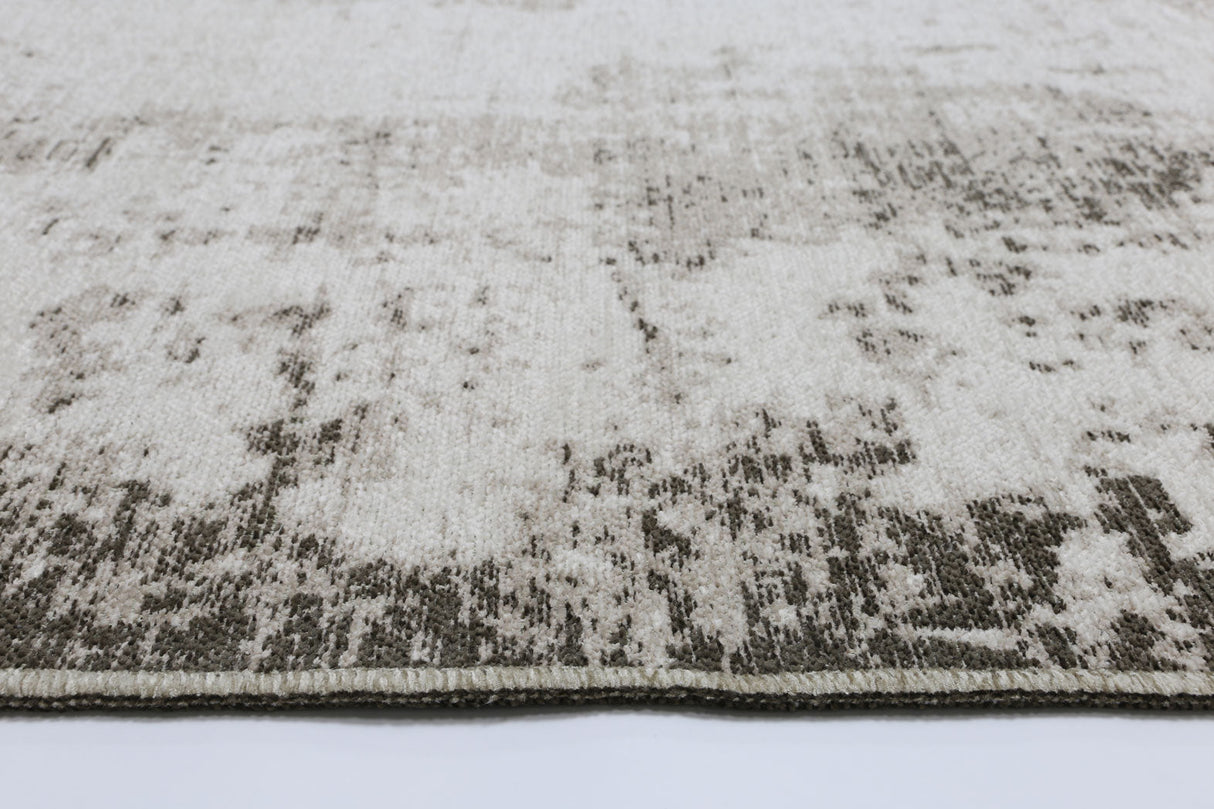Rustic Vintage Abstract Amazing 2 in 1 Reversible Rug Beige