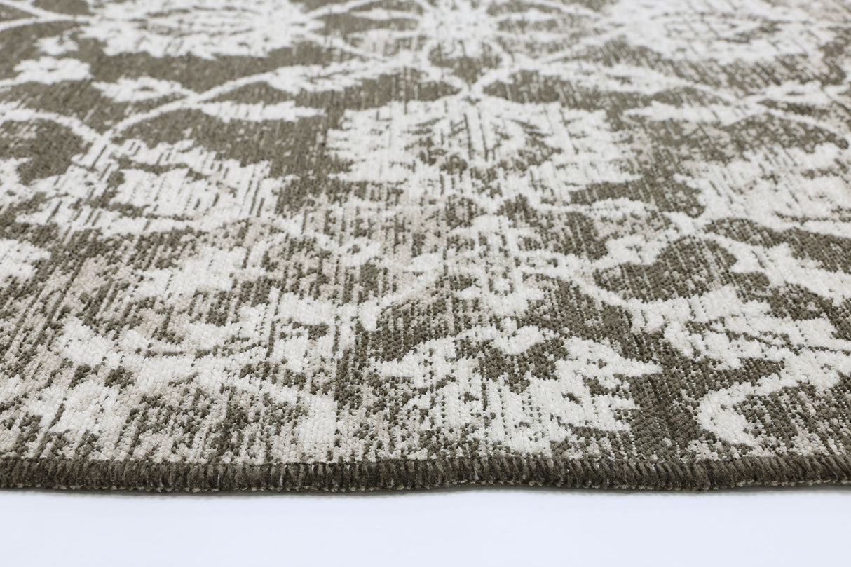 Rustic Vintage Classic, Amazing 2 in 1 Reversible Rug Beige