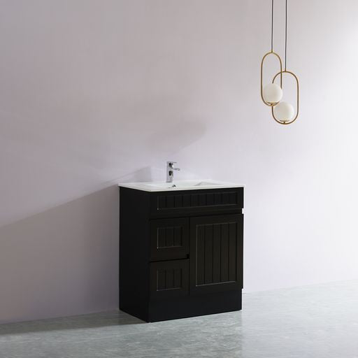 ACACIA SHAKER PVC Floor Vanity 750