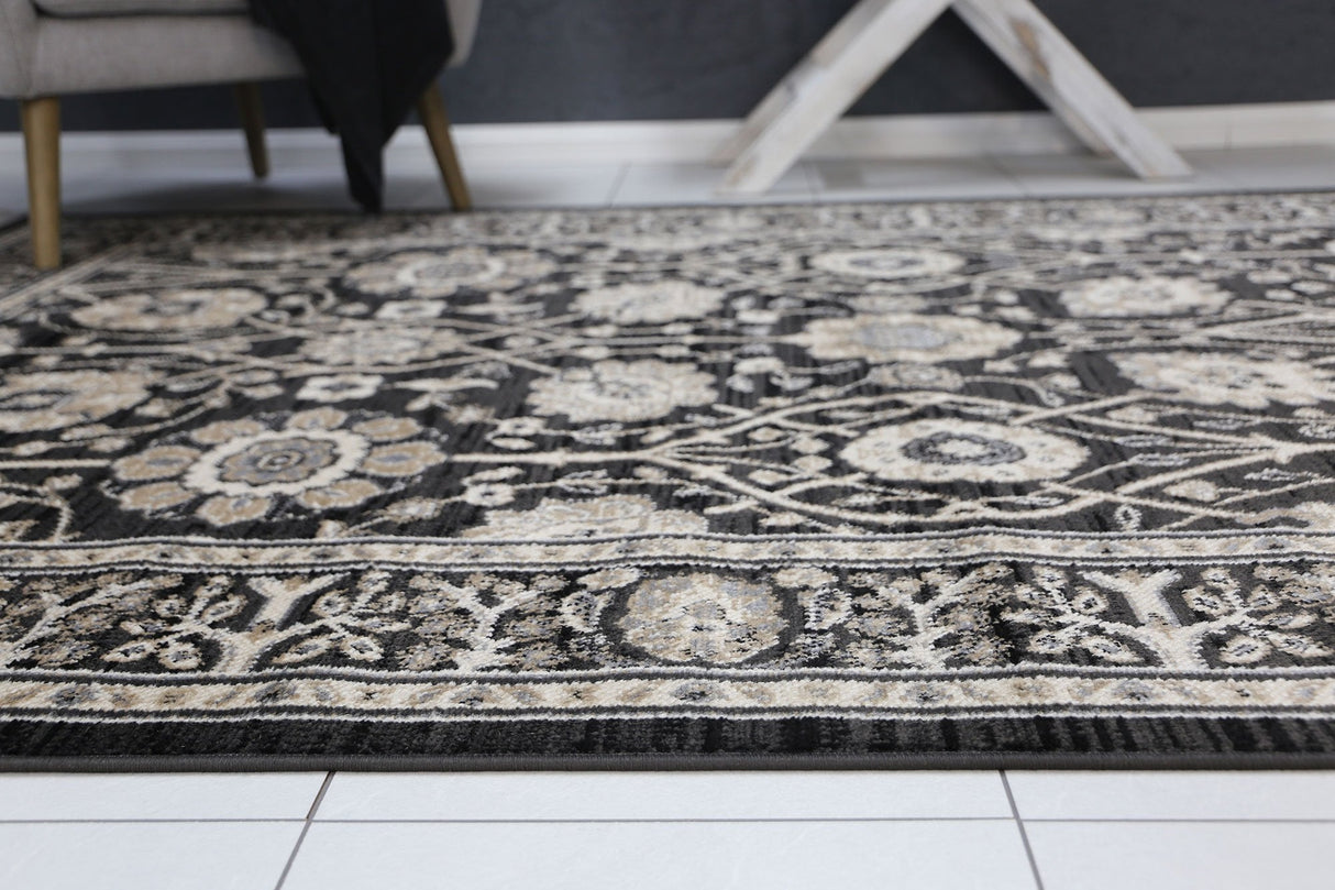 Arya Grey Oriental Rug