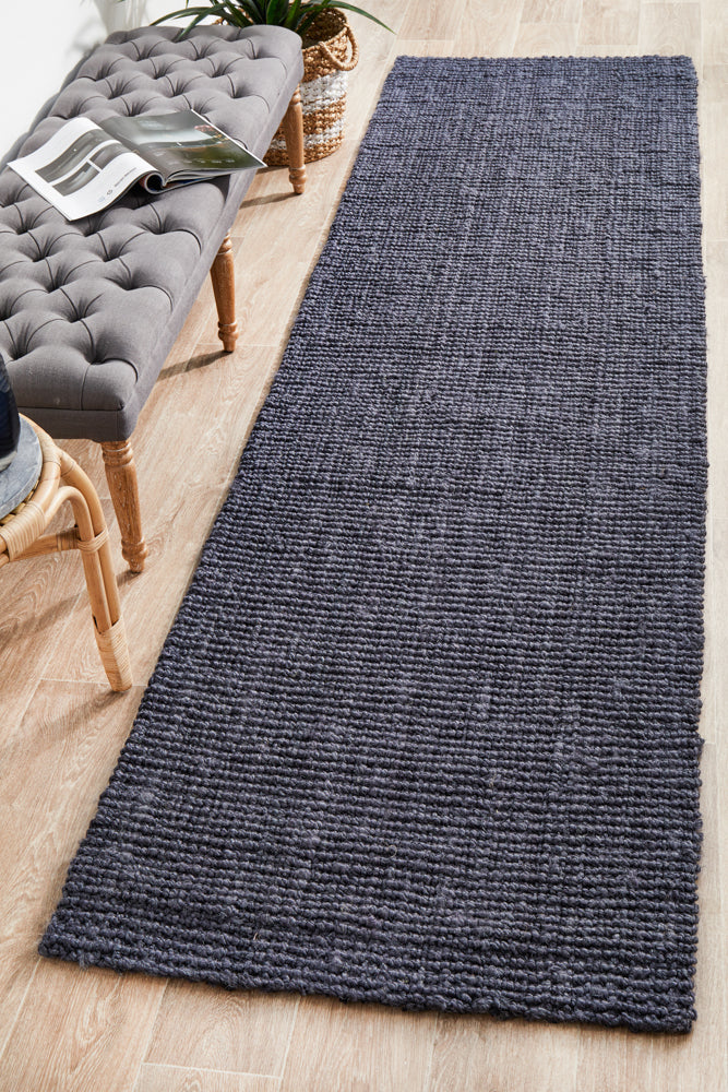 Atrium Barker Navy Jute Runner