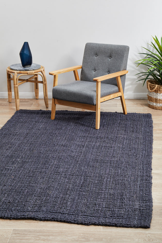 Atrium Barker Navy Jute Rug