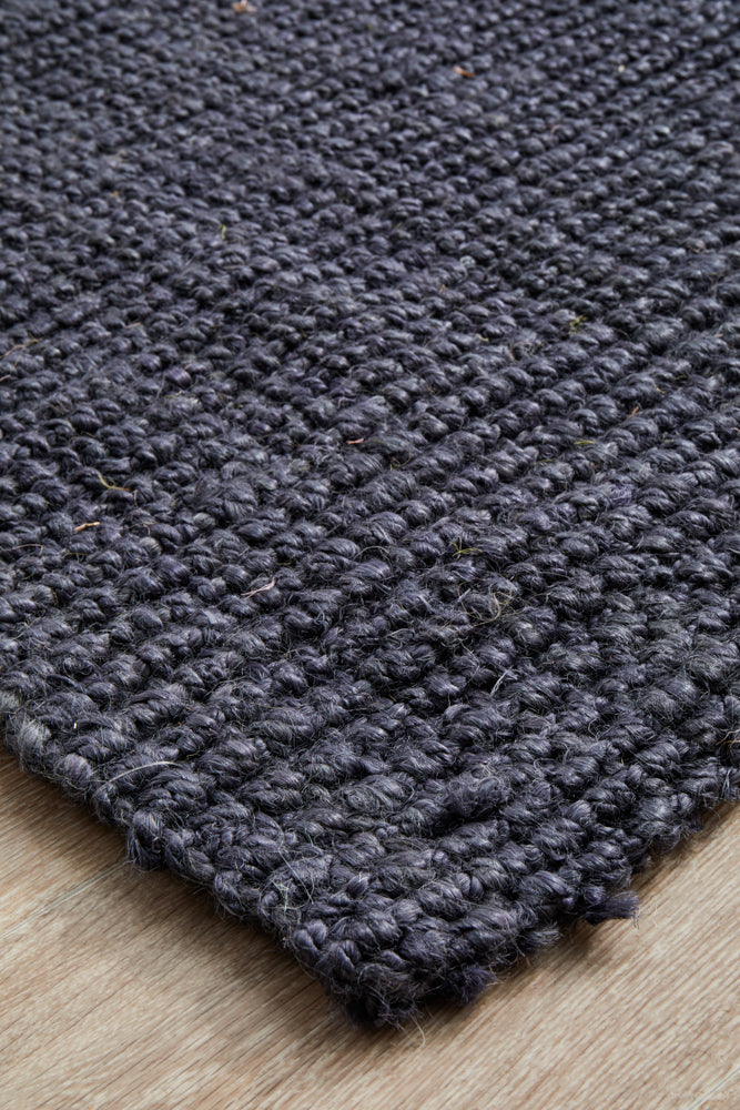 Atrium Barker Navy Jute Rug
