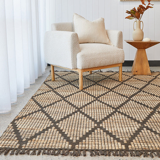 Bali Mocha Jute Rug