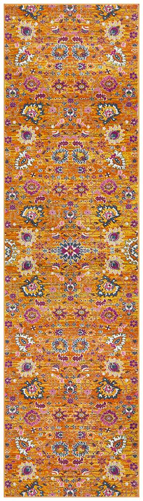 Babylon 210 Rust Runner Rug