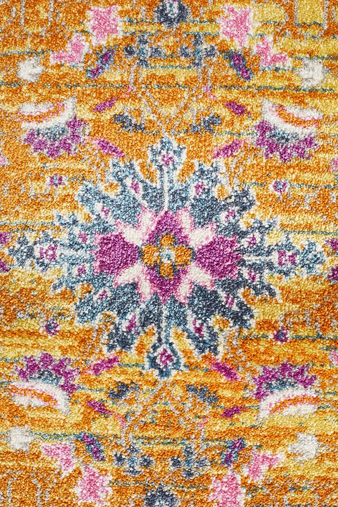 Babylon 210 Rust Runner Rug