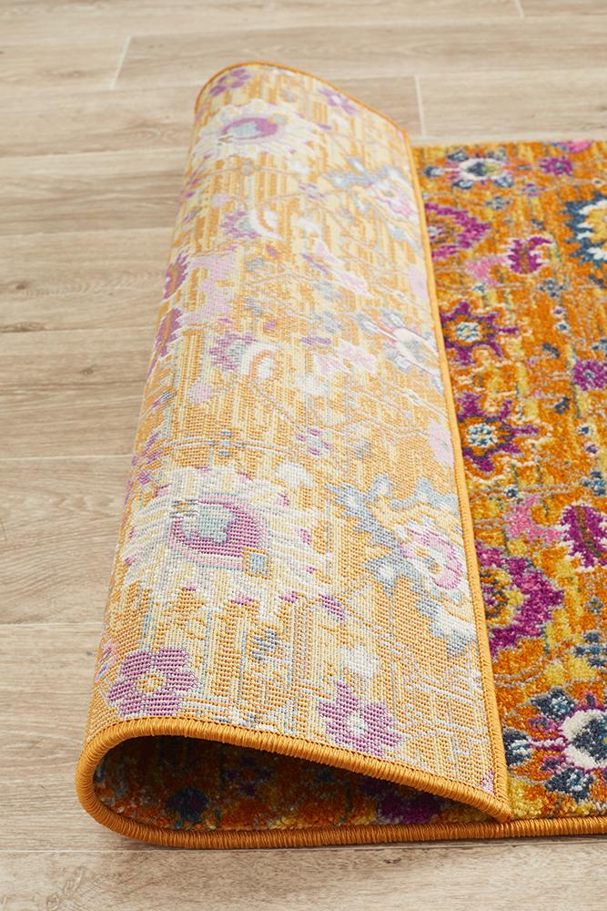 Babylon 210 Rust Runner Rug