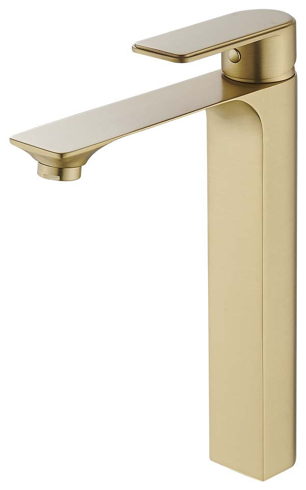 Bateau High Basin Mixer (Brushed Gold)
