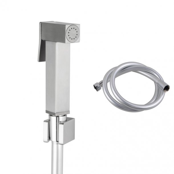 Toilet Bidet - Brushed Nickel