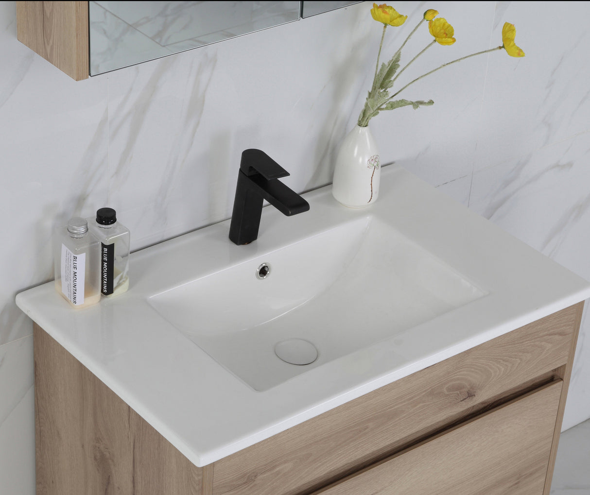 MAX MDF Freestanding Vanity Max Oak (All Sizes)