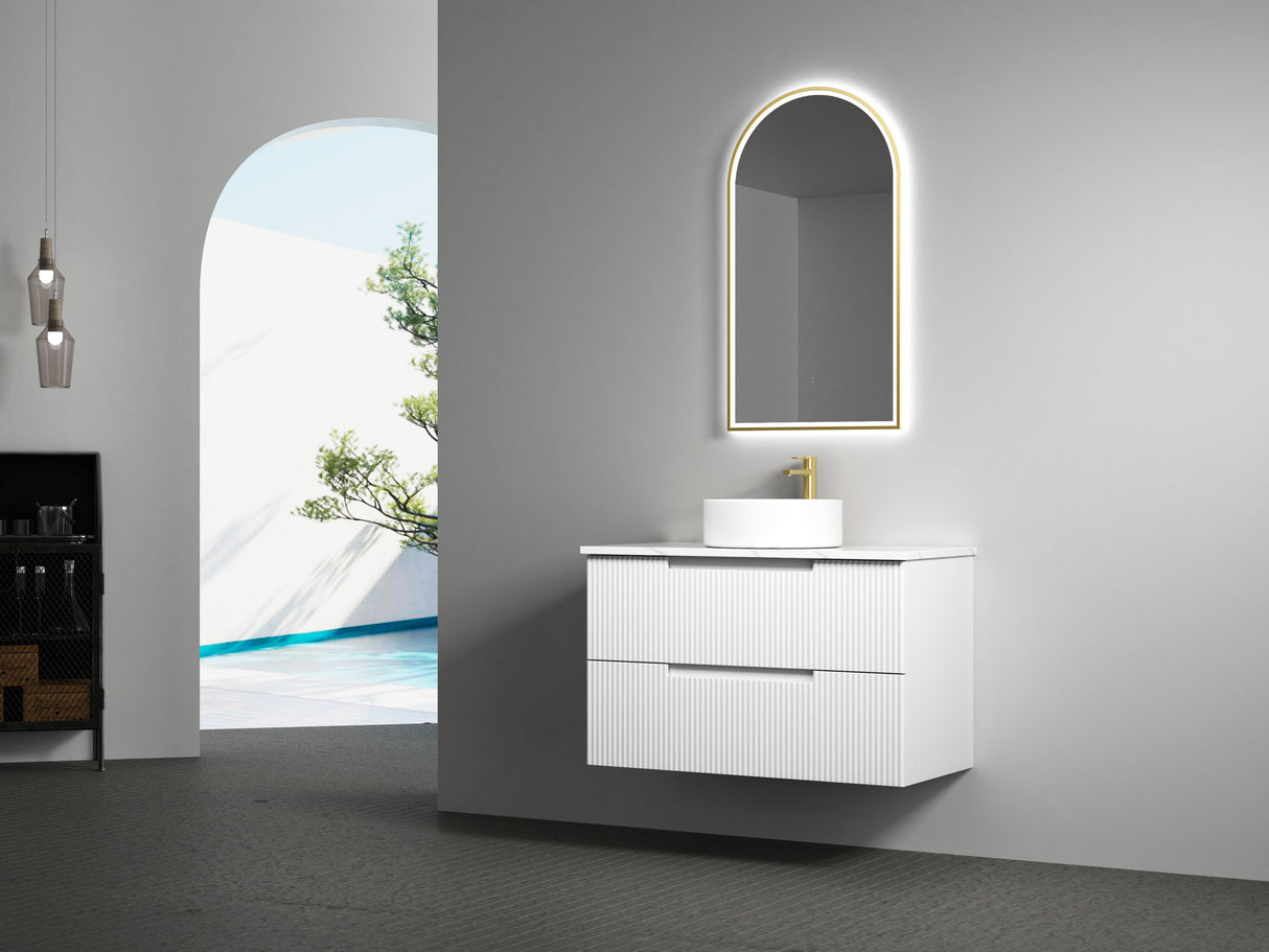 VERONA MARKII Wall Hung Vanity Matte White (All Sizes)