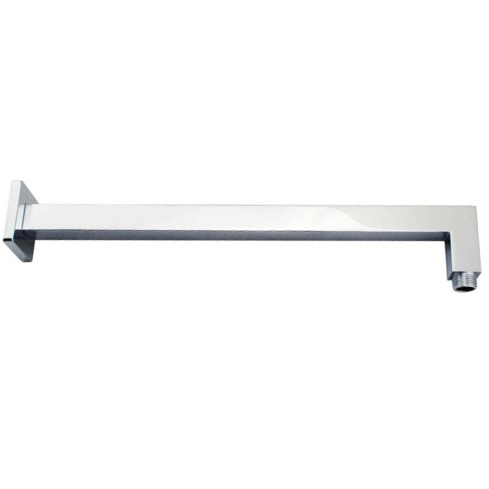 Blaze Square Wall Mounted Shower Arm 400mm - Chrome