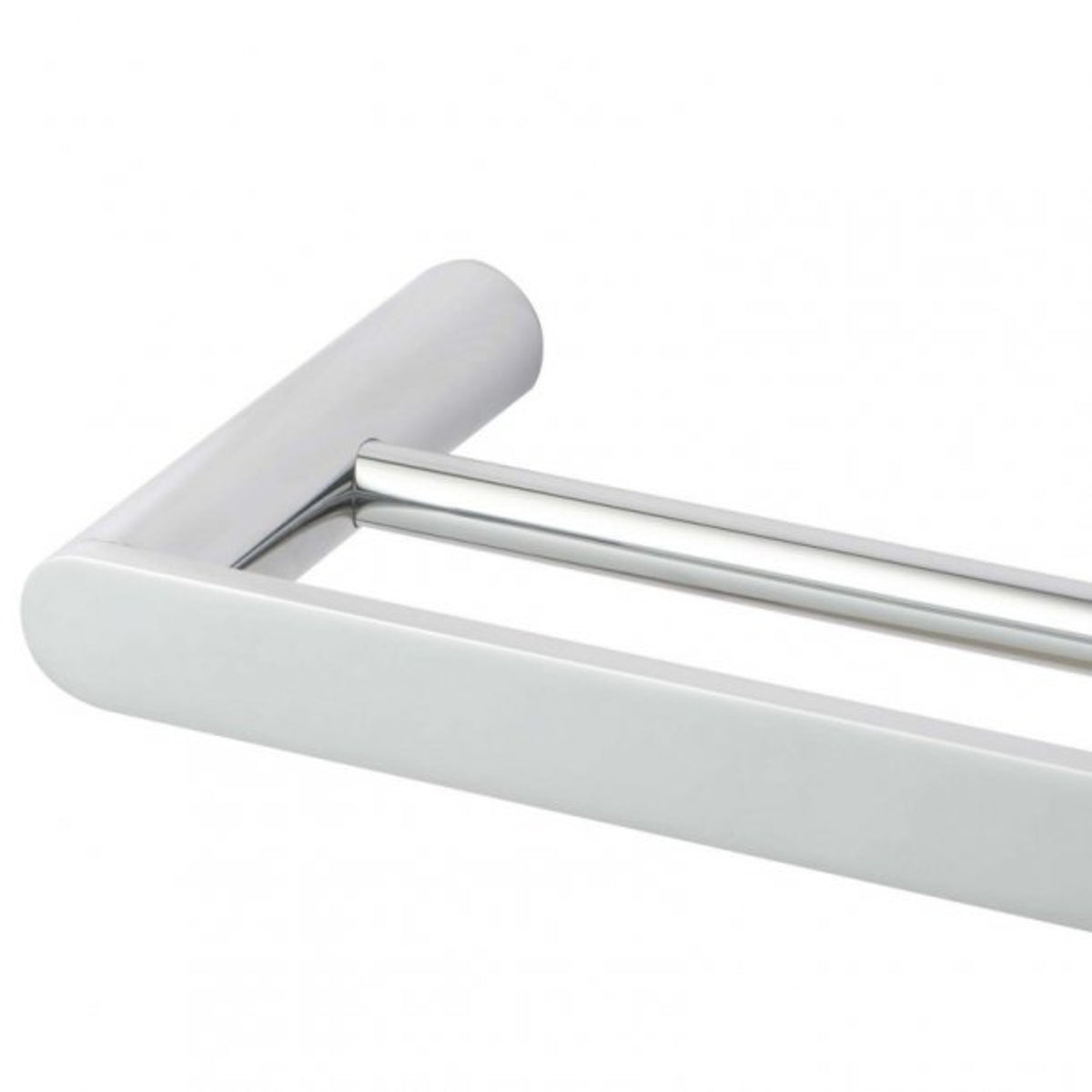 RUSHY Double Towel Rail 800mm - Chrome