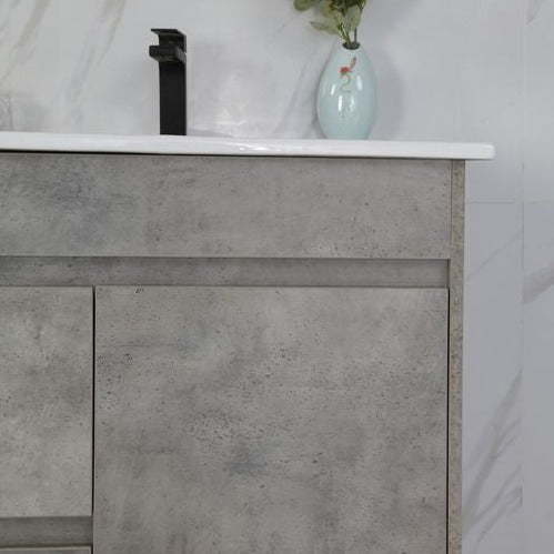 LOLA Freestanding Vanity Grey (All Sizes)