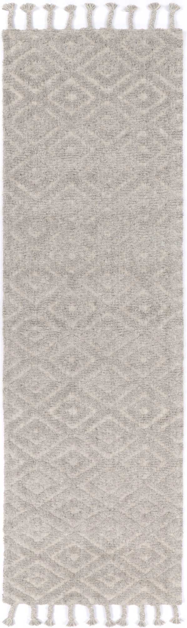 Goa Plush Diamond Grey Rug