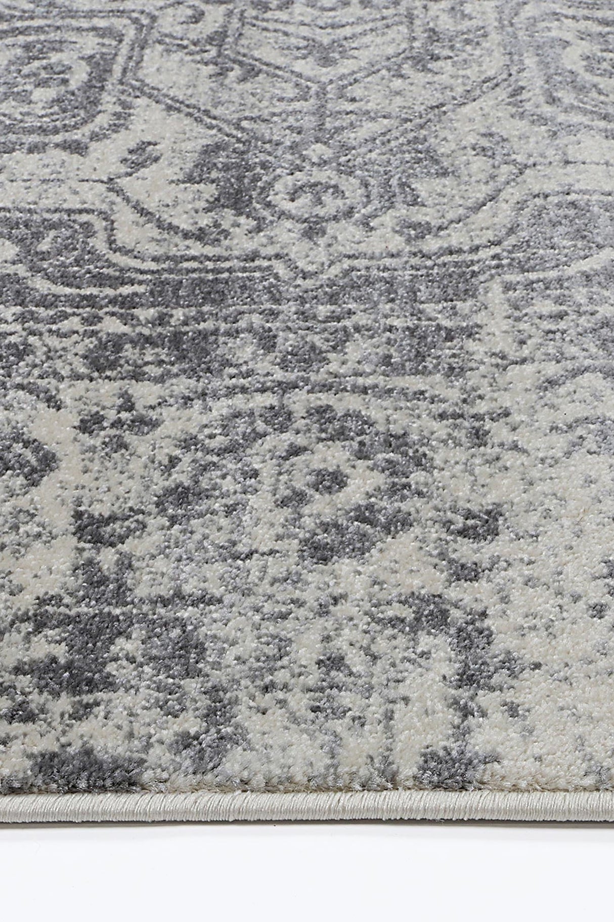 Exquisite Audrey Ivory & Grey Rug