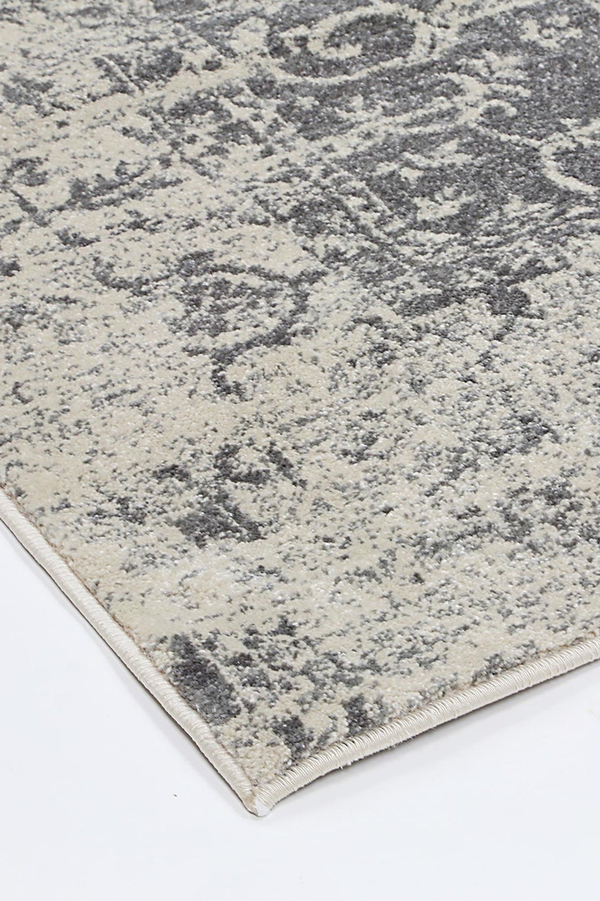 Exquisite Audrey Ivory & Grey Rug