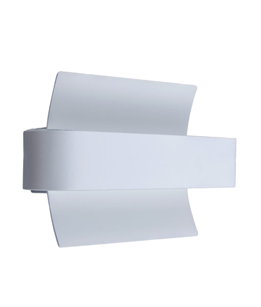 DUBAI: LED Interior Matte White Curved Wall Light