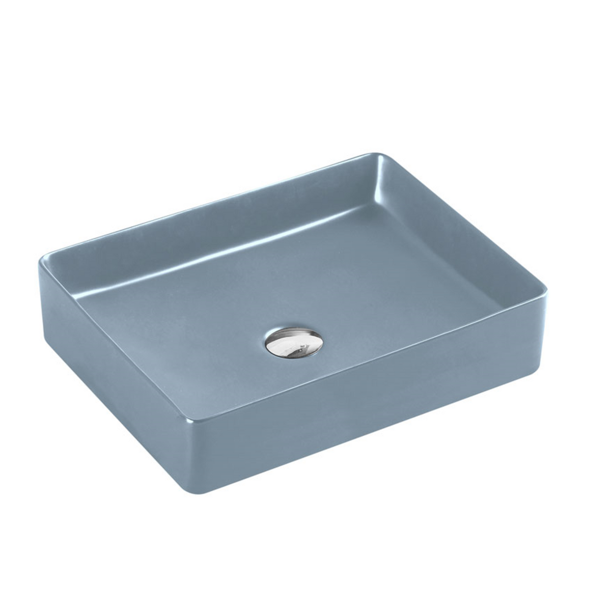ETNA Rectangle Counter Top Basin Tango Grey 470x360mm