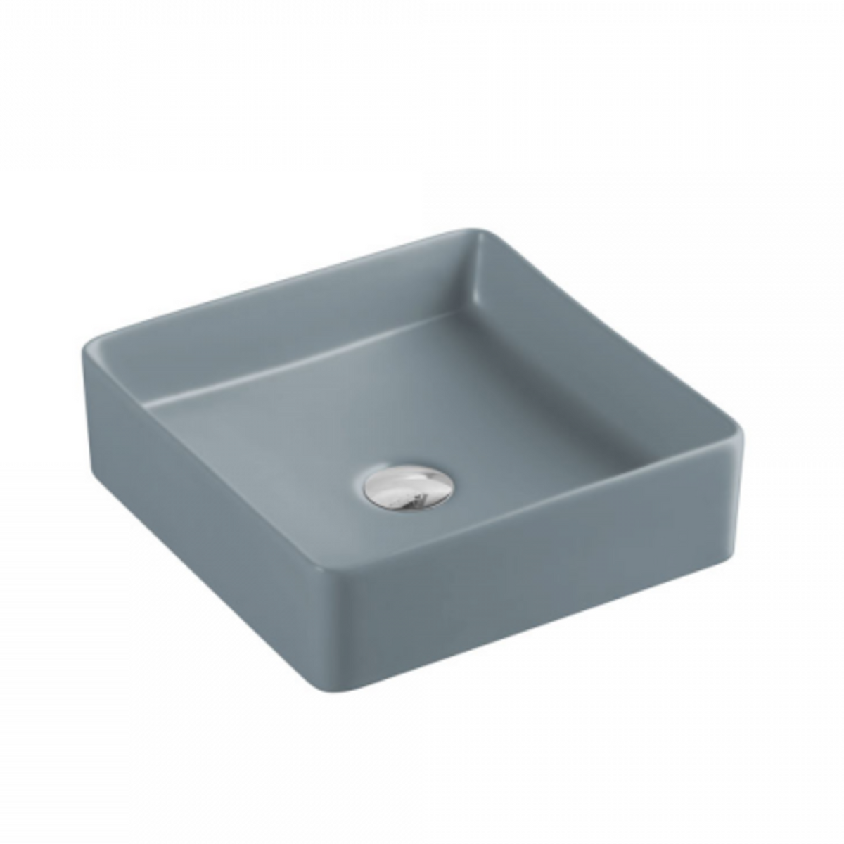 ETNA Square Counter Top Basin Tango Grey 360mm