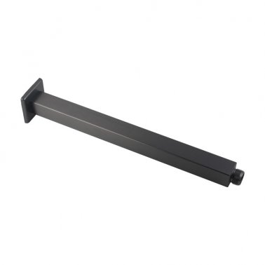 Blaze Square Ceiling Shower Arm 300mm - Brushed Gun Metal