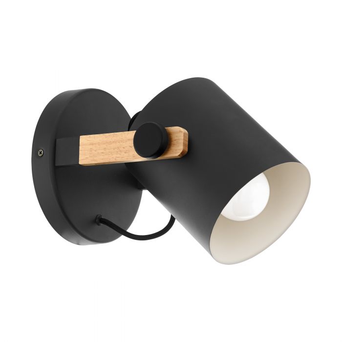 Wall Light HORNWOOD 46 Steel Black