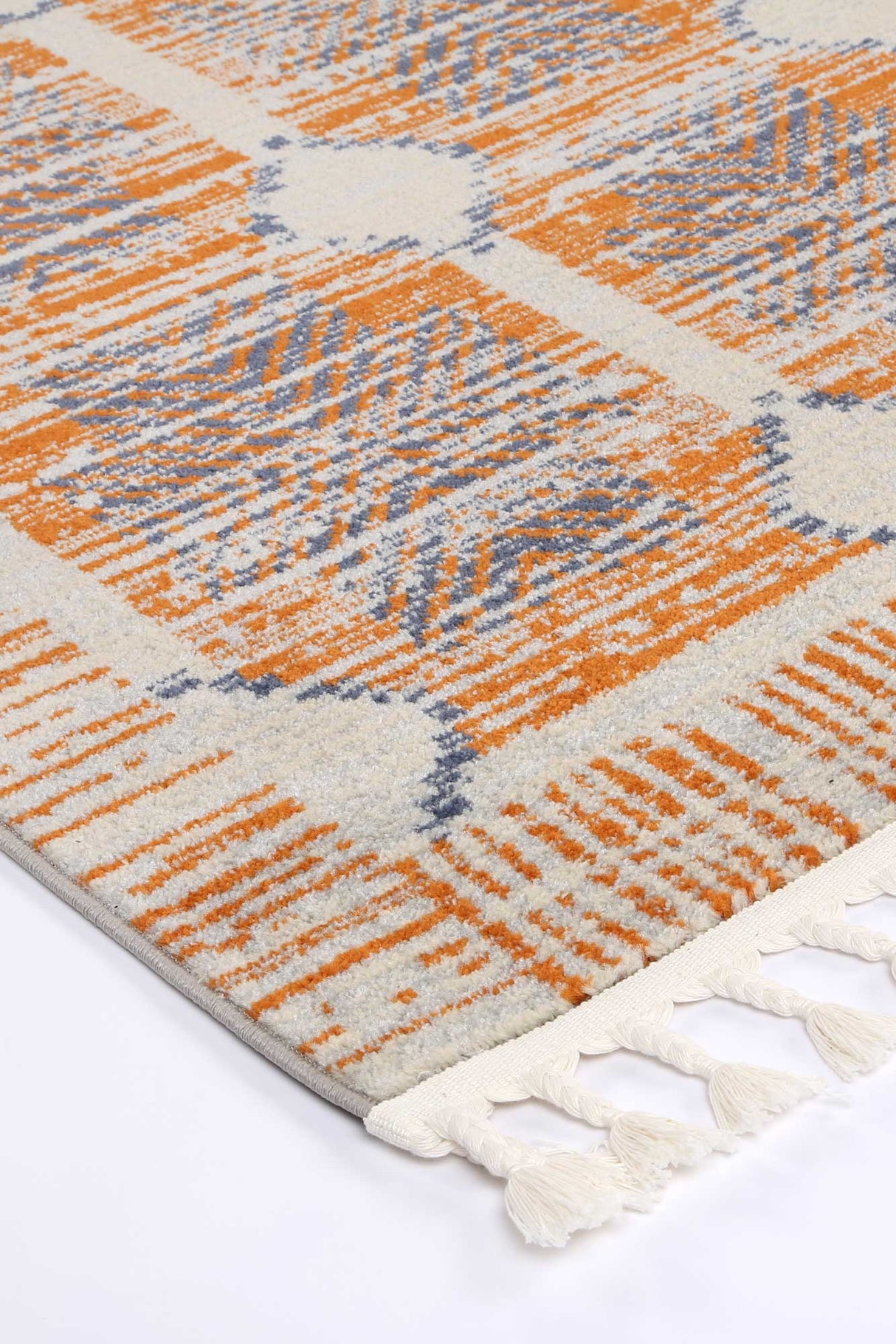 Peru Nasca Rust Contemporary Rug