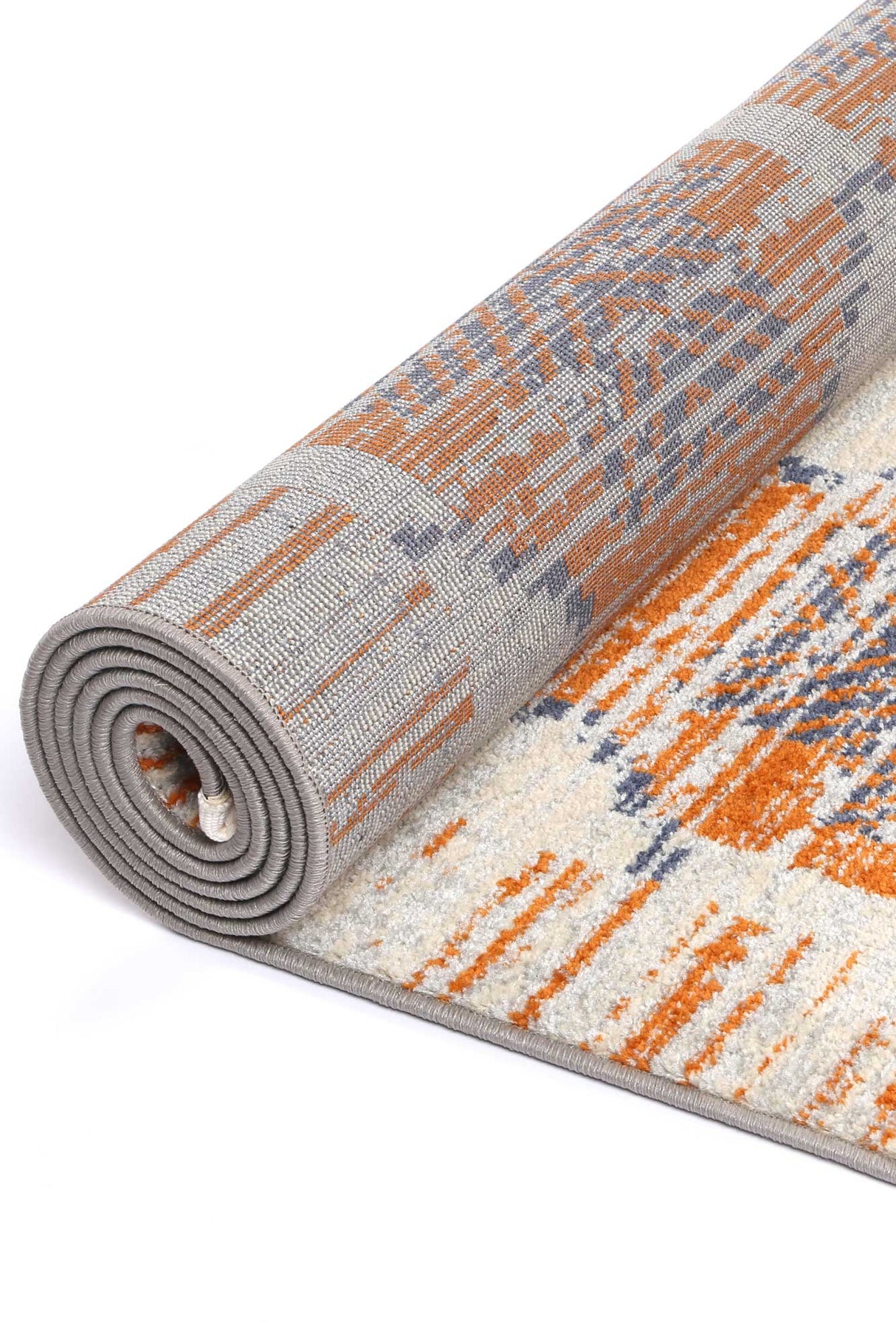 Peru Nasca Rust Contemporary Rug
