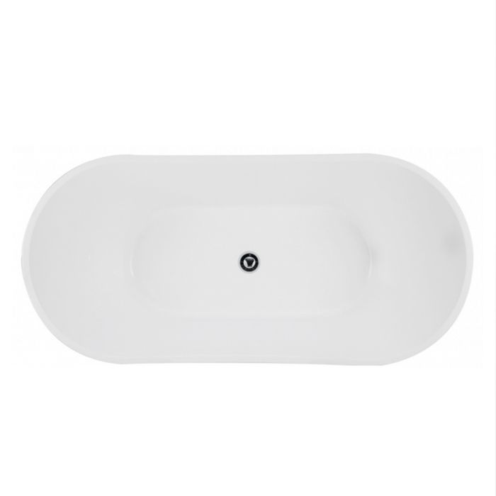 VIVA High Back Free-Standing Bathtub Non-Overflow 1500/1700mm