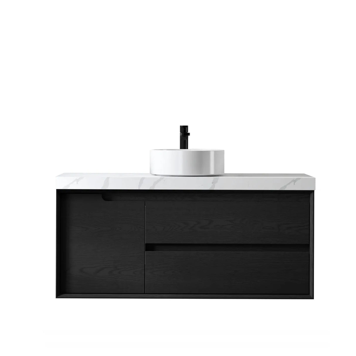 KAKADU Wall Hung Vanity 1200mm Black Oak