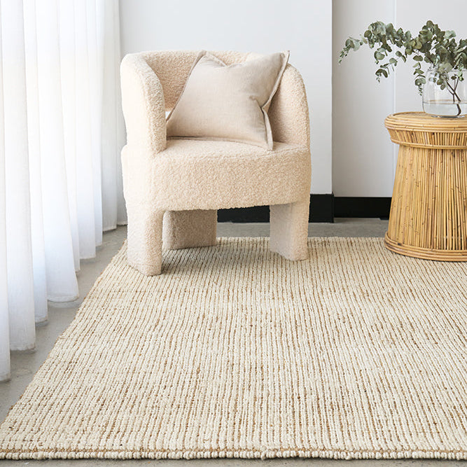 Madras Marlo White Rug