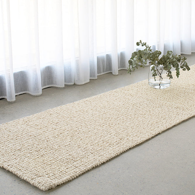 Madras Parker Cream Runner Rug