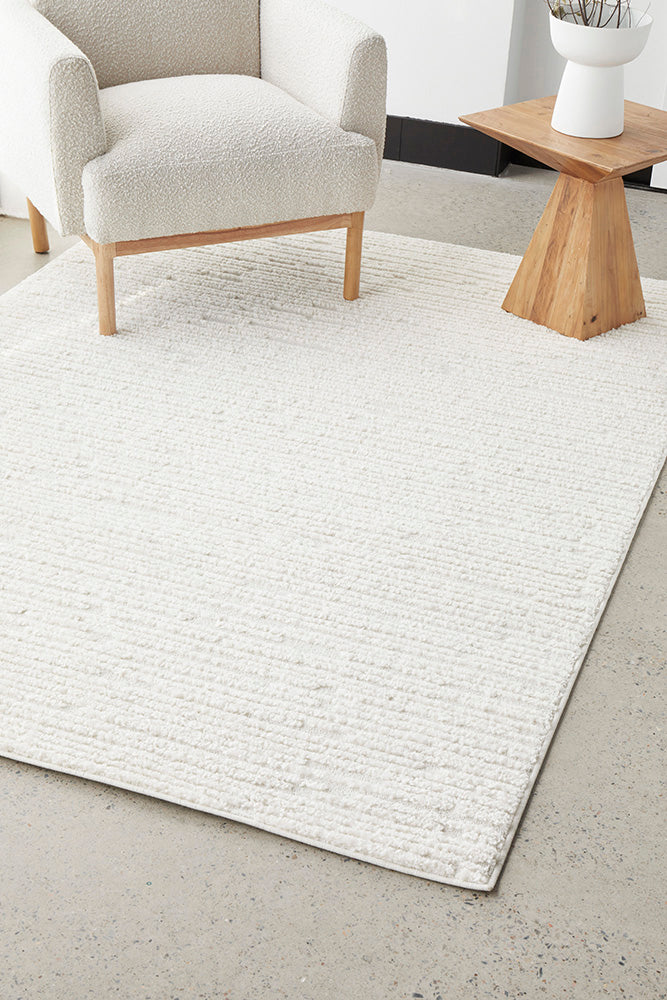 Marigold Suri White Rug