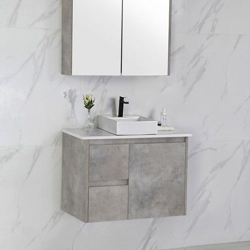 LOLA Wall Hung Vanity Grey (All Size)
