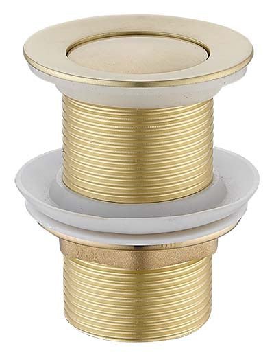 Push Plug Waste 32mm (Brushed Gold)