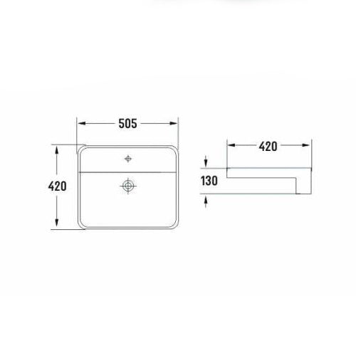 poseidon-semi-recess-basin-rectangle-502-x-402-x-130mm