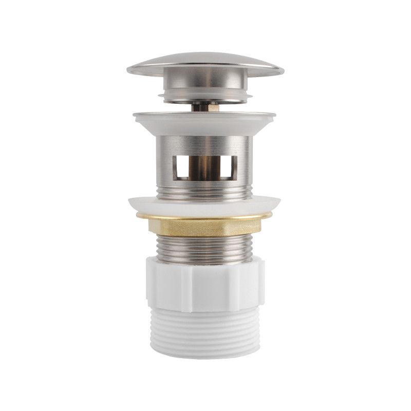 Pop Up Waste With Overflow - Brushed Nickel