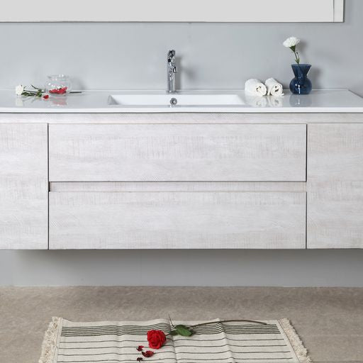 ELISA Wall Hung Vanity White (All Size)