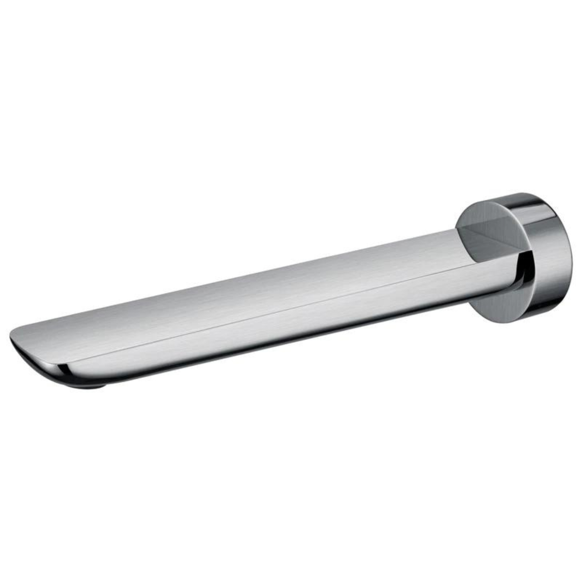 RUSHY Bathtub Basin Wall Spout - Brushed Nickel