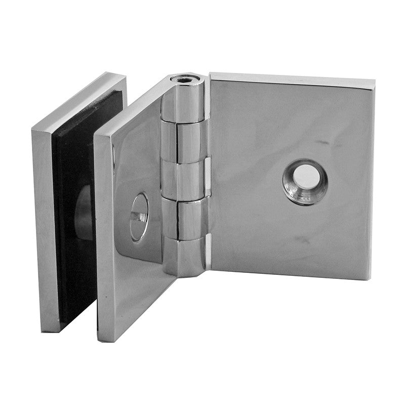 Shower Screen Bracket - Glass to Wall - Adjustable