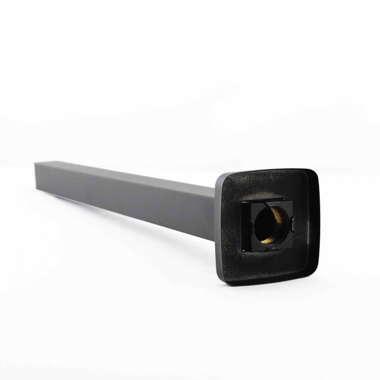 Cavallo Square Ceiling Shower Arm 400mm - Matte Black