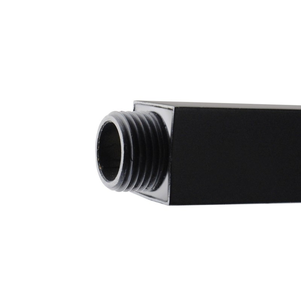 Cavallo Square Ceiling Shower Arm 400mm - Matte Black