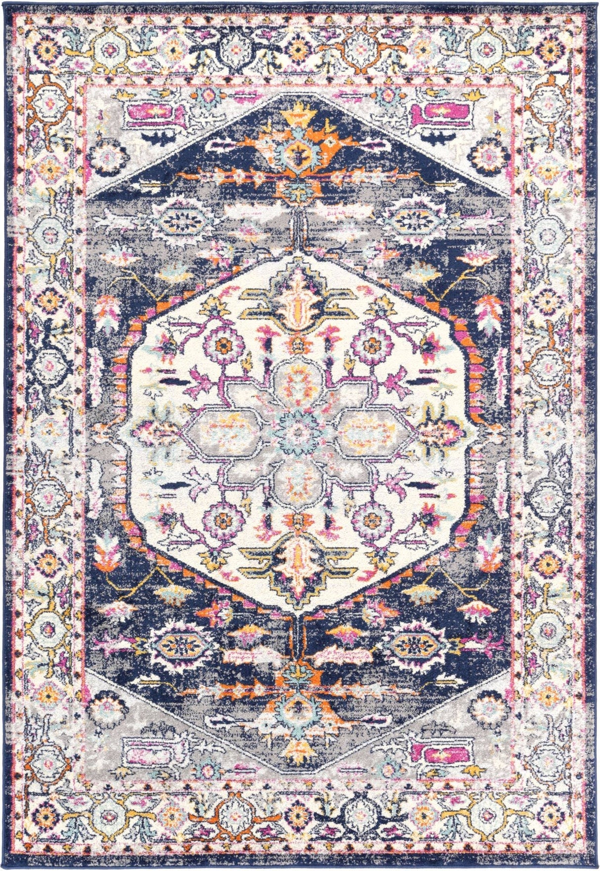 Palermo Catania Navy Rug